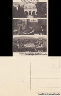 Ansichtskarte Bad Salzuflen 3 Bild: Kurhaus, Badezelle Und Totale 1922  - Bad Salzuflen