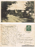 Postcard Neu - Schleffin Śliwin Waldweg 1938  - Pommern
