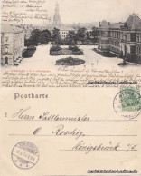 Ansichtskarte Zwickau Blick Auf Den Albertplatz 1904  - Zwickau