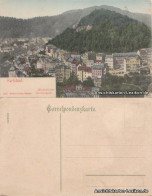 Postcard Karlsbad Karlovy Vary Totalansicht (Handkolorierte KK) 1912 - Tchéquie