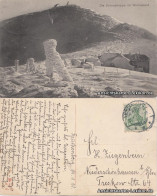 Ansichtskarte Krummhübel Karpacz Die Schneekoppe Im Winterkleid 1910  - Schlesien