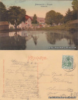 Ansichtskarte Rechenberg-Bienenmühle Teichpartie 1910  - Rechenberg-Bienenmühle