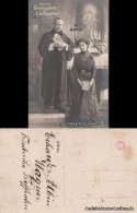  Herzlichen Glückwunsch Zur Konfirmation (Pfarrer Und Mädchen) 1913 - Other & Unclassified