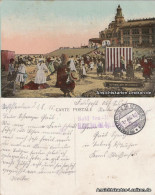 Postkaart Ostende Oostende Strandleben Und Kurhaus 1915  - Andere & Zonder Classificatie