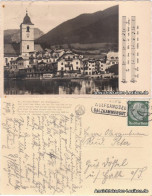 Ansichtskarte St. Wolfgang Im Salzkammergut Panorama Mit Liedtextzeilen 1939  - Autres & Non Classés