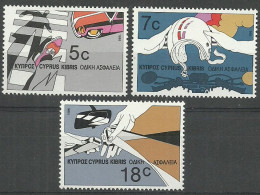 Cyprus 1986 Year, Mint Stamps MNH (**) Set - Neufs