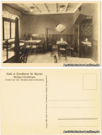 Ansichtskarte Hedelfingen-Stuttgart Cafe & Conditorei W. Wyrich 1922  - Stuttgart