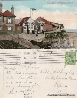 Postcard Rottingdean Restaurant An Den Klippen 1913  - Autres & Non Classés