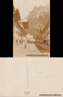 Ansichtskarte Mittenwald Straßenpartie 1918  - Mittenwald