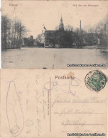 Ansichtskarte Pulsnitz Połčnica Blick über Den Schloßteich 1916  - Pulsnitz