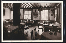 AK Berchtesgaden, Hotel Krone, Blick In Die Kronenstube  - Berchtesgaden