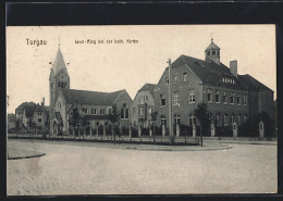 AK Torgau, Westring Bei Der Kath. Kirche  - Torgau