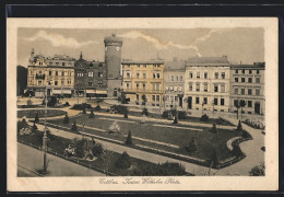 AK Cottbus, Kaiser Wilhelm Platz  - Cottbus