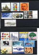 Allemagne Lot 3. Lot 17 GF Oblitérés Années 2002 à 2006. Côte 23 € - Used Stamps