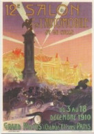 PARIS 1898-1998-100 Ans Mondial De L'Automobile-Affiche De L'Expo De 1910 - Mostre