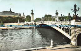 R632364 Paris. Le Pont Alexandre. III. Fab. Francaise E. R - Monde