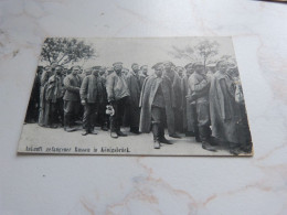 BC29-22 Cpa Ankunft Gefangener Russen In Königsbrück Envoi Vers Famille De ROdange Luxembourg 1914 - Königsbrück