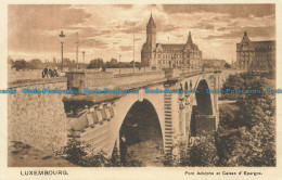 R632367 Luxembourg. Pont Adolphe Et Caisse D Epargne. E. A. Schaack - Monde