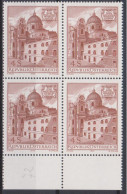 1972 , Mi 1402 ** (2) -  4er Block Postfrisch - 350 Jahre Paris Lodron Universität In Salzburg - Storia Postale