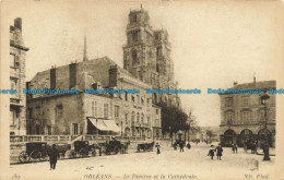 R632383 Orleans. Le Theatre Et La Cathedrale. Anciens Etab. Neurdein Et Cie. Imp - World