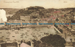 R633085 Torquay From Vane Hill. Ern Bishop. Wholesale Newsagent And Stationer. 1 - World