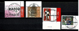 2005 3415 3425 3430/31 Postfris Met 1édag  Stempel : HEEL MOOI ! MNH Avec Cachet 1er Jour " Radio, ..... - Ungebraucht