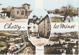 CHESSY-les-MINES (69) Carte Multivues  CPSM GF - Autres & Non Classés