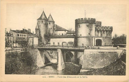 57 - Metz - Porte Des Allemands Et La Seille - Animée - CPA - Voir Scans Recto-Verso - Metz