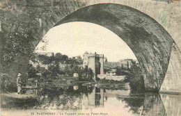 79 - Parthenay - Le Thouet Sous Le Pont Neuf - Animée - Correspondance - CPA - Oblitération Ronde De 1925 - Voir Scans R - Parthenay