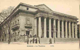 30 - Nimes - Le Théatre - Animée - CPA - Voir Scans Recto-Verso - Nîmes