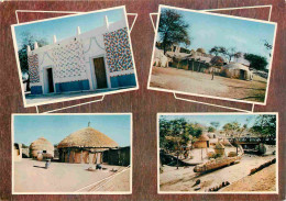 Niger - Niamey - Musée National - Multivues - Reconstitution De L'habitat Traditionnel  - Musée De Plein Air - CPM - Car - Níger