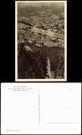 Ansichtskarte Heidelberg Blick Vom Königstuhl Auf Bergbahn Und Stadt 1960 - Heidelberg