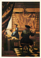 Art - Peinture - Johannes Vermeer - L'Atelier - CPM - Voir Scans Recto-Verso - Paintings