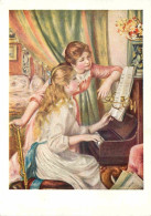 Art - Peinture - Pierre Auguste Renoir - Jeunes Filles Au Piano - Young GirIs Ot The Piano - Musée Du Louvre De Paris -  - Paintings