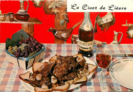 Recettes De Cuisine - Civet De Lièvre - Carte Neuve - Gastronomie - CPM - Voir Scans Recto-Verso - Ricette Di Cucina