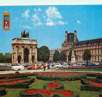 Automobiles - Paris - Les Jardins Des Tuileries - L'Arc De Triomphe Du Carrousel - Blasons - CPM - Voir Scans Recto-Vers - Voitures De Tourisme