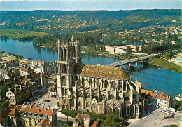 78 - Mantes La Jolie - Collégiale Notre-Dame - Vue Aérienne - CPM - Carte Neuve - Voir Scans Recto-Verso - Mantes La Jolie