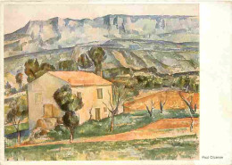 Art - Peinture - Paul Cézanne - Das Haus Am Berg - CPM - Voir Scans Recto-Verso - Pintura & Cuadros