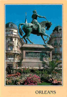 45 - Orléans - Place Du Martroi - Statue équestre De Jeanne D'Arc - CPM - Voir Scans Recto-Verso - Orleans