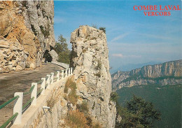 38 - Isère - Le Vercors - Route De Combe Laval - Route Pittoresque Taillée Dam De Formidables Parois Calcaires Et Offran - Vercors