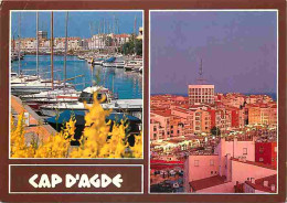 34 - Le Cap D'Agde - Multivues - Bateaux - CPM - Voir Scans Recto-Verso - Agde