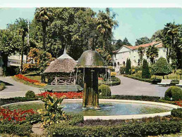 32 - Barbotan Les Thermes - Le Parc Et L'Hotel Des Thermes - Fontaine - Fleurs - CPM - Voir Scans Recto-Verso - Barbotan