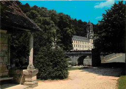 24 - Brantome - Sur Les Bords De La Dronne - L'ancienne Abbaye Vue Du Parc - CPM - Voir Scans Recto-Verso - Brantome