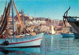 13 - Marseille - Le Vieux Port - Chalutiers - Notre Dame De La Garde - Bateaux - CPM - Voir Scans Recto-Verso - Oude Haven (Vieux Port), Saint Victor, De Panier