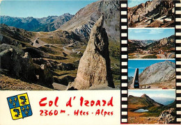 05 - Hautes Alpes - Col D'Izoard - Multivues - Blasons - CPM - Voir Scans Recto-Verso - Other & Unclassified