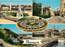 25 - Besançon - Multivues - L'horloge Florale - CPM - Voir Scans Recto-Verso - Besancon