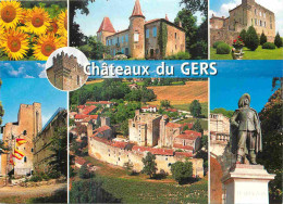 32 - Gers - Chateaux - Multivues - CPM - Voir Scans Recto-Verso - Autres & Non Classés