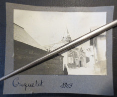 76 - Criquetot L'Esneval - Photo Originale - L'Eglise  - 1909 - B.E - - Orte