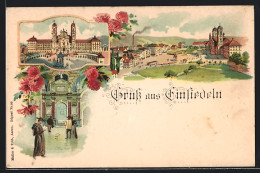 Lithographie Einsiedeln, Panorama  - Einsiedeln