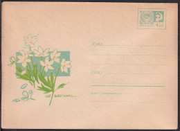Russia Postal Stationary S2525 Flower - Autres & Non Classés